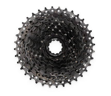 KMC 9 Speed Cassette 11-32T ED Black Bicycle Components For Cycling Enthusiasts Durable Cycling Gear