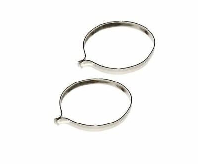 BICYCLE PARTS - TROUSER BAND STEEL, CHROME PLATED (PAIR)
