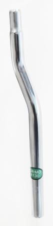 BICYCLE PARTS - SEATPOST SNAKE 25.4MM X 400MM CRO - MO - CHROME