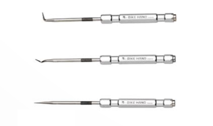 BICYCLE PARTS - TOOL - PICK SET, SET OF 3 PICKS W/MAGNETS, W/BIKEHAND LOGO