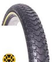 BICYCLE PARTS - TYRE 24 X 2.125 BLACK (54 - 507) , HEAVY DUTY - EXTRA THICK CASING - QUALITY VEE RUBBER PRODUCT