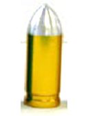 BICYCLE PARTS - VALVE CAP FOR F/V BULLET GOLD