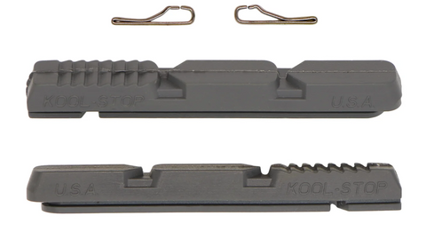 BICYCLE PARTS - BRAKE PADS - KOOL STOP V2 TYPE INSERT FOR ELECTRIC BIKE KS - V2E