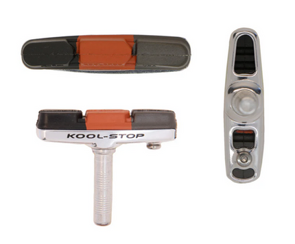 BICYCLE PARTS - BRAKE DISC PADS - KOOL STOP - CROSS CANTILEVER SILVER KS - CXCT