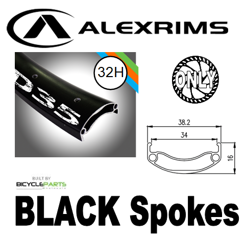 Alex Rims MD35 29er Bicycle Wheel Set Black Disc 6 Bolt Novatec Hub 8-11 Speed Mach 1 Spokes