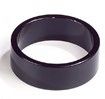 BICYCLE PARTS - SPACER ALLOY, 1 HEADSET 10MM BLACK