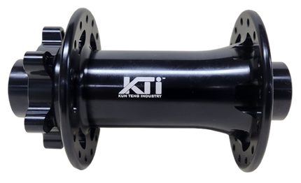 BICYCLE PARTS - KT HUB - FRONT 6 BOLT DISC, 32H, BOOST 20 X 110MM, ALLOY, BLACK
