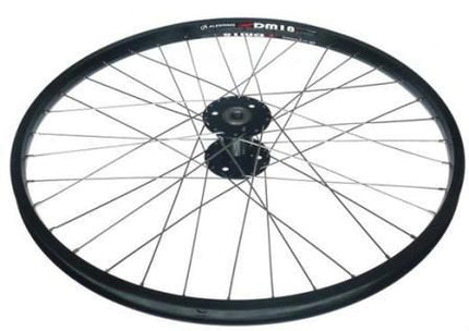 Gomier 20 Inch Rear Trike Wheel Black Alloy Rim Silver Hub For Adult Tricycles - Durable Cycling Accessory For Reliable Replacement