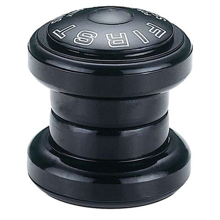 BICYCLE PARTS - HEAD SET STEEL, BALL RETAINER TYPE, DIAM 1.1/8 THREADLESS, BLACK