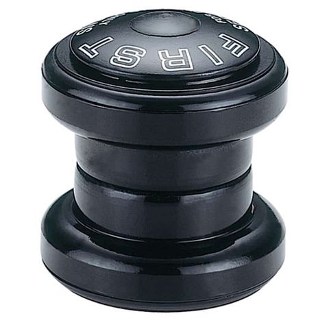 BICYCLE PARTS - HEAD SET STEEL, BALL RETAINER TYPE, DIAM 1.1/8 THREADLESS, BLACK