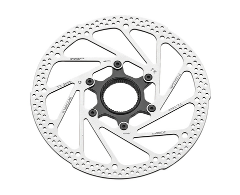 BICYCLE PARTS - TRP 203MM ROTOR - 2.3MM THICK, 2 PIECE, CENTERLOCK, HIGH HEAT DISPERSION AND TOLERANCE, ** FOR DHR AND E - MTB ONLY ** FOR 2.3MM CALIPERS