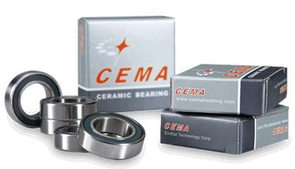 BICYCLE PARTS - SEALED HUB BEARINGS CEMA, JC - 17287DD, 17 X 28 X 7MM, HYRBID CERAMIC - (SOLD INDIVIDUALLY)