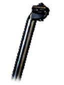 BICYCLE PARTS - SEATPOST 25.4 X 350MM, MICRO - ADJUST, ALLOY BLACK