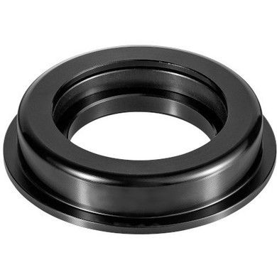 BICYCLE PARTS - A HEAD SET FOR LOWER 1.8 HEAD TUBE TO RUN 1.5 TAPPERED - O.D: 66MM, CROWN RACE ID 39.8MM, BLACK W/BEARING