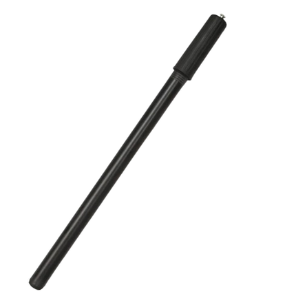 BICYCLE PARTS - A PUMP 16' STEEL BLACK W/6 CONNECTOR & CLIP, FIT ON A/V, 