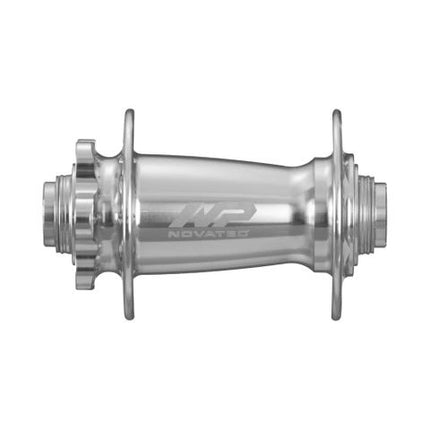 BICYCLE PARTS - A HUB, NOVATEC FRONT 6 BOLT BOOST DISC SILVER 32H 15MM T/A X 110MM OLD - SEALED BEARINGS