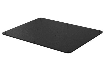 Unior Black Fixed Plate For Two Electric Repair Stands - Tool & Cycling Accessory, Durable Metal Construction