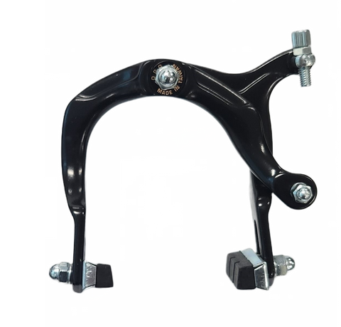 BICYCLE PARTS - A BRAKE - ALHONGA BMX CALIPER BRAKE, 73 - 92MM REACH, NUTTED, BLACK (REAR ONLY)