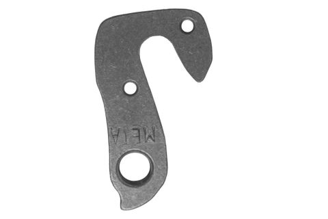 BICYCLE PARTS - A META CNC DERAILLEUR HANGER - MODEL 281, MATERIAL 6061 T651 AVIATION ALUMINIUM, CNC MACHINED, SILVER, VALK, FISCHER, SEVEN PEAKS