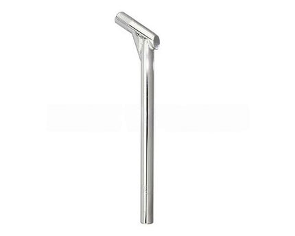 BICYCLE PARTS - A SEATPOST LAYBACK 22.2MM X 400MM STEEL - CHROME