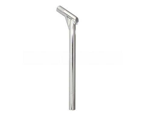 BICYCLE PARTS - A SEATPOST LAYBACK 22.2MM X 400MM STEEL - CHROME