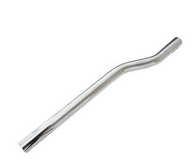 BICYCLE PARTS - A SEATPOST DOUBLE SNAKE 22.2MM X 400MM STEEL - CHROME