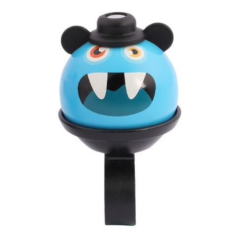 BICYCLE PARTS - `A BELL - FOR DIA 22.2MM H/B, HAMSTER MONSTER, BLUE, 2 EYES