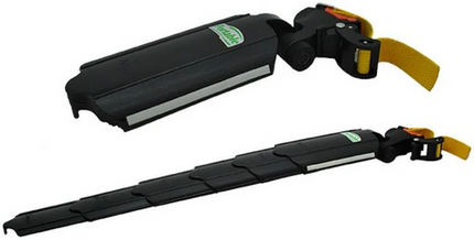 BICYCLE PARTS - `A MUDGUARD SET, TELESCOPIC, Q/R, FOR 22 - 26 BIKES, BLACK