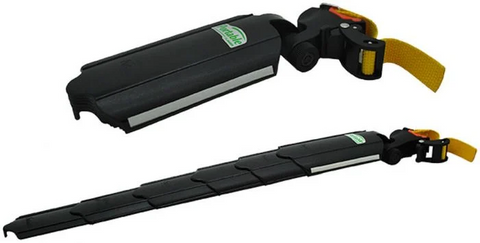 BICYCLE PARTS - `A MUDGUARD SET, TELESCOPIC, Q/R, FOR 22 - 26 BIKES, BLACK