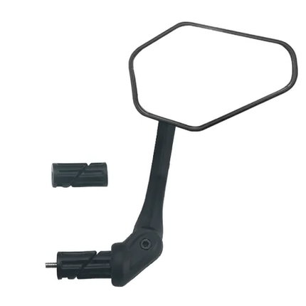 BICYCLE PARTS - `A MIRROR - RH, SUITABLE FOR E - BIKE, ADJUSTABLE, 127MM WIDTH, 83MM HEIGHT