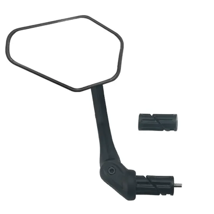 BICYCLE PARTS - `A MIRROR - LH, SUITABLE FOR E - BIKE, ADJUSTABLE, 127MM WIDTH, 83MM HEIGHT