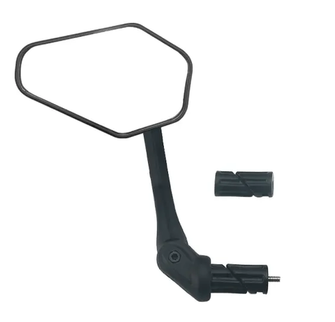 BICYCLE PARTS - `A MIRROR - LH, SUITABLE FOR E - BIKE, ADJUSTABLE, 127MM WIDTH, 83MM HEIGHT