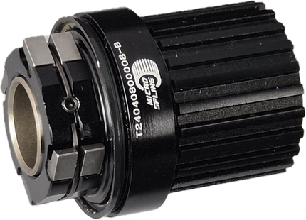 BICYCLE PARTS - `A CASSETTE BODY - NOVATEC B2 TYPE (B427), MICRO SPLINE, ALLOY 4 - PAWLS, 2 SEALED BEARINGS