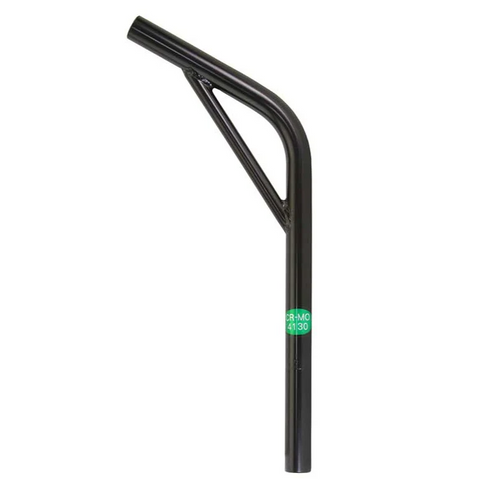 BICYCLE PARTS - `A SEATPOST LAYBACK W/SUPPORT 25.4MM X 400MM CR - MO - BLACK