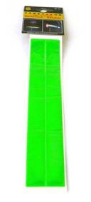 BICYCLE PARTS - REFLECT STICKER, GREEN
