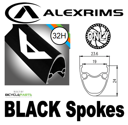 Alex Rims Alex ATD 500 29er Mountain Bike Wheelset - Black Novatec Hubs, Mach 1 Spokes, Disc Brake Compatible