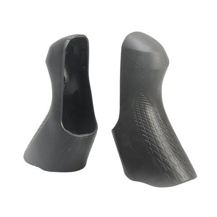 BICYCLE PARTS - `A HOODS FOR SHIMANO CLARIS/SORA (R2000/R3000), (SOLD IN PAIRS) SILICONE BLACK