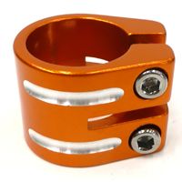 BICYCLE PARTS - S/CLAMP 34.9MM ORANGE