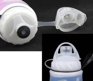 BICYCLE PARTS - CAP COVER - POLAR CAP / LID DUST OR MUD COVER, TRANSPARENT WHITE