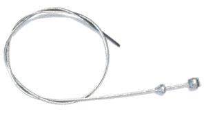 BICYCLE PARTS - YOKE STRADDLE CABLE - TWO NIPPLES ONE END, 385MM (SOLD INDIVIDUALLY)