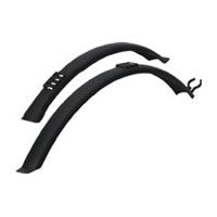 BICYCLE PARTS - MUDGUARD SET 29ER - 700C, FRONT & REAR, SUITS V BRAKE