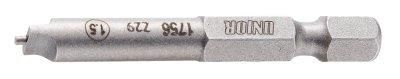 BICYCLE PARTS - UNIOR NIPPLE BIT, L50MM WIDTH AND DEPTH 1.5MM, 626981 BICYCLE TOOL, 