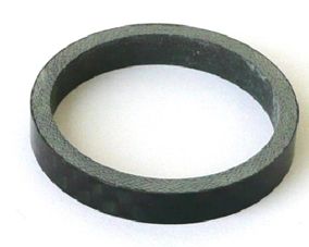 BICYCLE PARTS - SPACER CARBON, 28.6 X 5MM