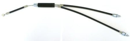 BICYCLE PARTS - RUSH GYRO CABLE - 1 1/8 , UPPER, BLACK (A:65MM B:170MM C:205MM)