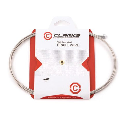 BICYCLE PARTS - BRAKE INNER WIRE, MTB, STAINLESS DIE DRAWN (SLICK), 1.5MM BARREL NIPPLE X 2000MM