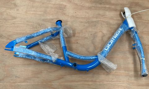 BICYCLE PARTS - FRM&FORK FOR20TRIKE 2500SERIE BLUE