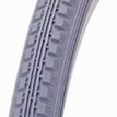 BICYCLE PARTS - TYRE 22 X 1.3/8 GREY WHEELCHAIR (37 - 501)