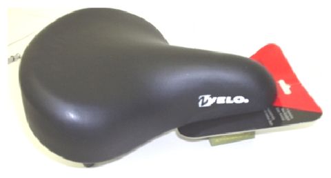 BICYCLE PARTS - SADDLE, GEL TOP, BLACK, EXTRA WIDE, 260 X 260MM (BLACK SPRINGS), QUALITY VELO MANUFACTURED PRODUCT