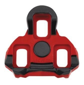 BICYCLE PARTS - CLEATS AND HARDWARE, RED 6 DEGREE FLOAT, FOR GARMIN VECTOR PEDAL