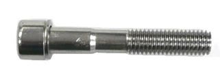 BICYCLE PARTS - SEAT POST BOLT M7, 45MM, HEX BOLT FOR SEAT POST, HALF THREADED, C.P. (SOLD INDIVIDUALLY)